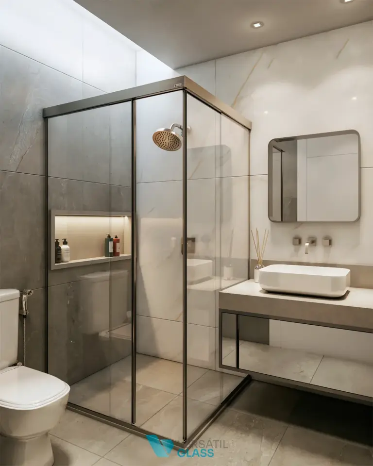 Box de Canto em "L" em Fortaleza