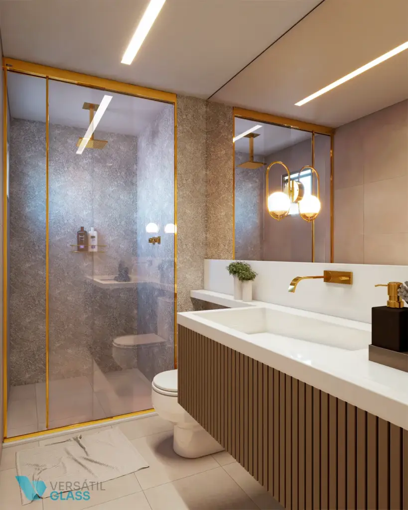 Box para banheiro linha Nobre Ideia Glass em Fortaleza